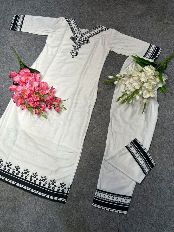 DC G20 White Muslin Printed Kurti With Bottom Wholesale Price In Surat